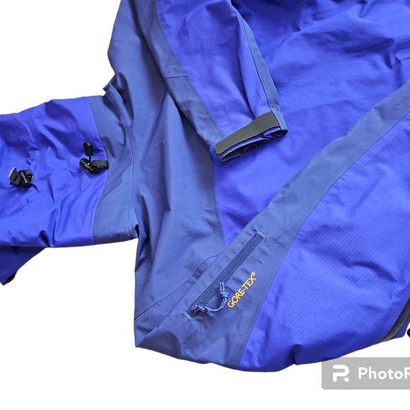 Women's 1998 Arc'teryx Theta AR Too Blue Goretex Rare Sz S - Picture 10 of 12